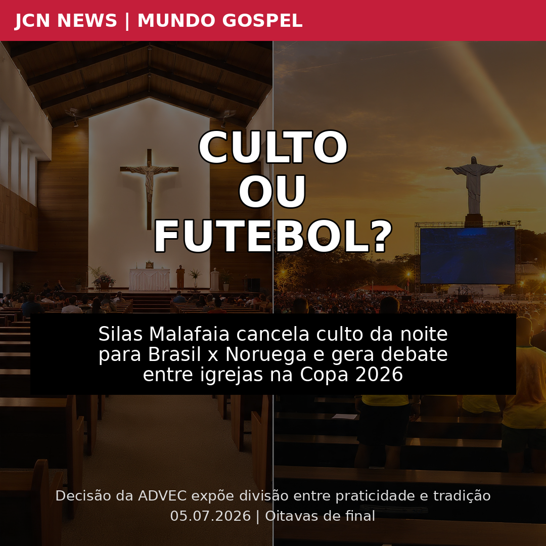 Silas Malafaia cancela culto da noite para Brasil x Noruega e reacende debate sobre prioridade da igreja